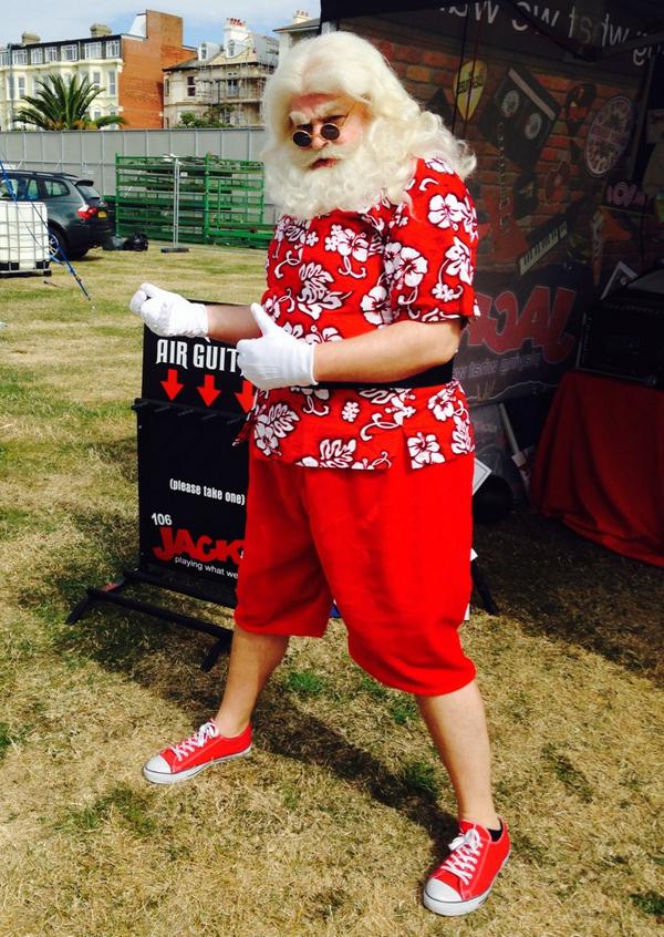 Santa claus cheap summer outfit